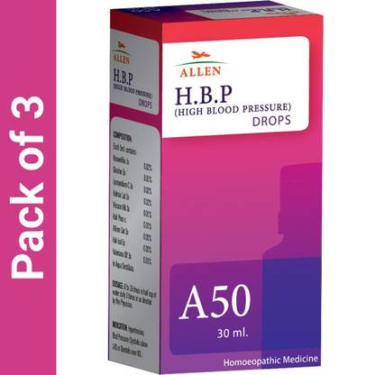ALLEN A50 High Blood Pressure (H.B.P.) Drops