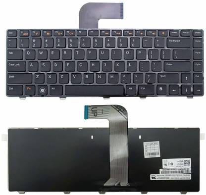 Digital Device Laptop Keyboard Compatible for Dell Vostro 1440 1445 1450 1540 1550 2420 2520 3350 3450 3460 3550 3555 3560 V131 XPS 15 L502X Series (Black) Laptop Keyboard Replacement Key