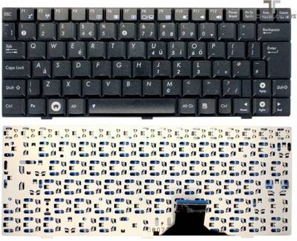 Lapcure Replacement Laptop Keyboard Fully Compatible for ASUS Eee PC EPC 1000 1000H 1000HA 1000HAB Laptop Keyboard Replacement Key