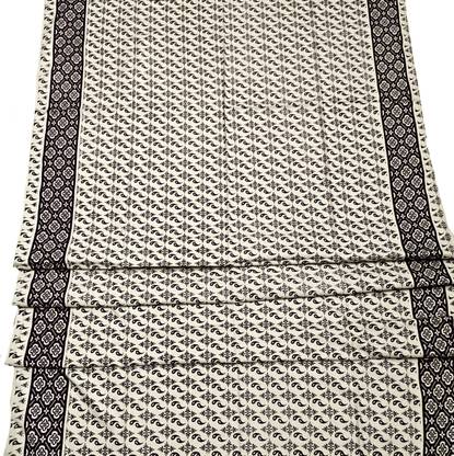 Malani Print Printed White Lungi