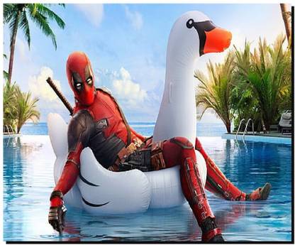 SKY DOT deadpool 2 movie funny Non Slip Base Mousepad