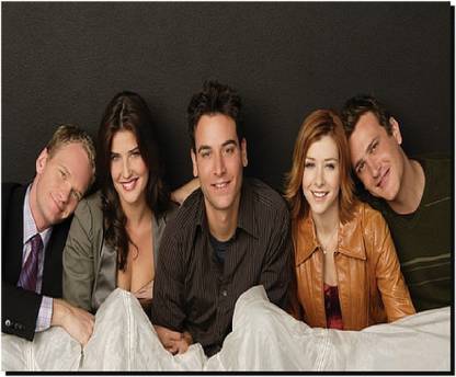 SKY DOT how i met your mother alyson hannigan cobie smulders tv Mousepad