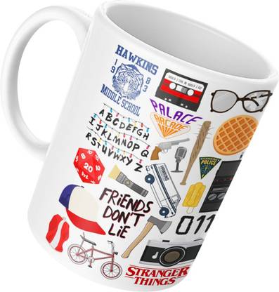 Zupaco STRANGER THINGS PRINTED 013 Ceramic Coffee Mug