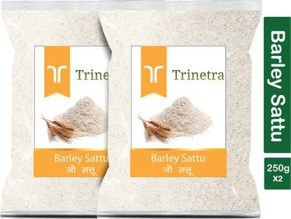 Trinetra Best Quality Jau Sattu (Barley Sattu)-250gm (Pack Of 2) 500 g