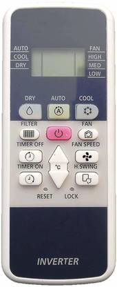 SIDDHI AC Remote No. 220, Compatible with Hitachi Inverter AC Remote Control - Old Remote Functions Must be Exactly Same HITACHI Remote Controller