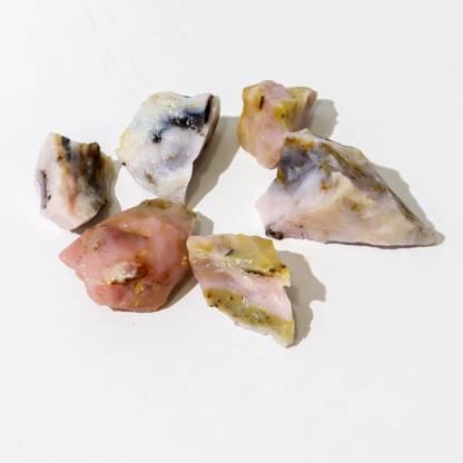 MARKA Pink Opal Rough Regular Asymmetrical Crystal Stone