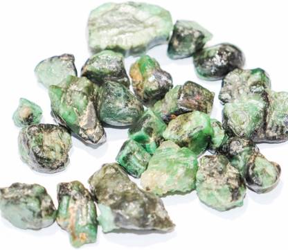 MARKA Emerald Rough Regular Asymmetrical Crystal Stone