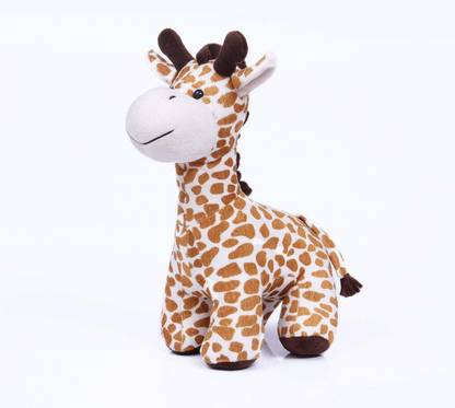 Crispy toys Stuffed Standing Giraffe Plush Animal Soft Toy for Baby, Kids (40 cm)  - 40 cm