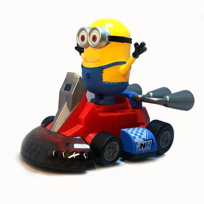 Toyico High powered moving action figure,Minions Karting
