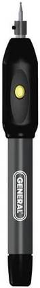 General Tools 505 Cordless Precision Engraver With Diamond Tip Bit