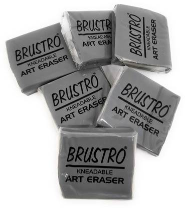 VARIETY Kneadable Art Eraser (Pack of 6)
