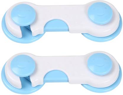 Safe-o-kid Easy to Use, Durable, Colorful Child Proof Cabinet Lock (Pack of 2)