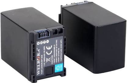 WELBORN BP-828 Rechargeable  Pack compatible with Canon XA10,XA11,XA15,XA20,XA25,XA30,XA35,XA40,XA45,XA50,XA55,XF405,XF400 | FS11,FS10,FS100,FS20,FS21,FS22,FS200,VIXIA FS30,FS31,FS300 ,FS40,FS400|LEGRIA FS37 ,FS36 , FS307,FS306,FS305,FS46,FS405,FS406,HFG10,HFG25,HFG30,HFM31,HFM36,HFM300,HFM306,HFM32,HFS21,HFS20,HFS200,HF S30 |Canon camera  Battery