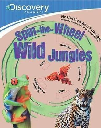 Discovery Channel Soin-the-Wheel Wild Jungles Acitivities and Puzzles  - Spin-the-Wheel Wild Jungles