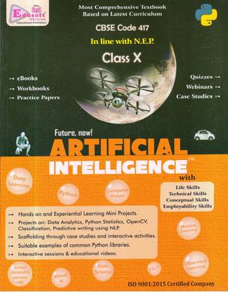 CBSE CODE 417 ARTIFICIAL INTELLIGENCE -X