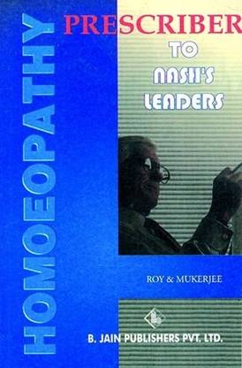 Prescriber to Nash's Leaders in Homoeopathic Therapeutics