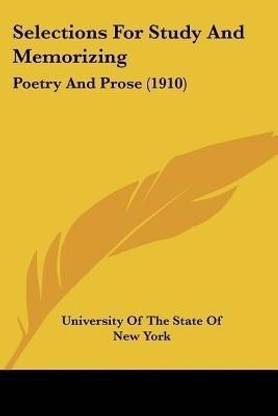 Selections For Study And Memorizing