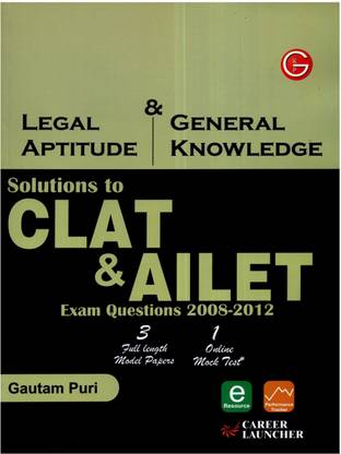 Clat & Ailet Solutions (Legal Aptitude & General Knowledge) 6 Edition