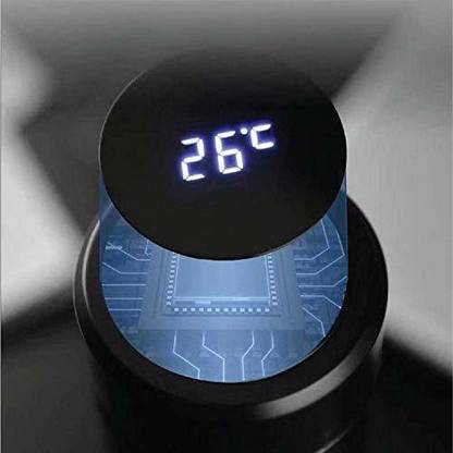 SWISS WONDER XVI - JK - 936 - Smart Display Insulated Stainless Steel Hot & Cold Bottle 500 ml Steel Bottle