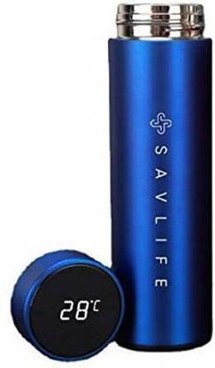 SWISS WONDER ™IVX - LK - 937 - Smart LED Active Temperature Display Indicator Double Insulated 500 ml Steel Flask