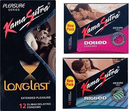 Kamasutra ks special Ribbed, Longlast, Dotted Condom Condom