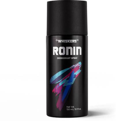 WHISKERS Ronin Deodorant Deodorant Spray  -  For Men
