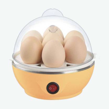 Shopeleven Electric Egg Boiler Eggs Device Multifunction Poach Boil Electric Egg Cooker Boiler Steamer Automatic Safe Power (Multicolor) Egg Cooker (7 Eggs) Egg Boiler 3278 Egg Cooker