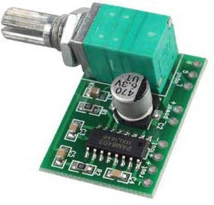 dv electronics Digital Amplifier Audio Board Stereo Class D, 5V, 12V, 24V high Power (PAM 8403_Vol) Sound Recorder and Sound Circuit Electronic Hobby Kit Sound Recorder and Sound Circuit Electronic Hobby Kit