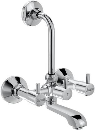 Oleanna Mazza-TPM-L-Bend Fusion Brass Wall Mixer with L-bend for bathroom wall mixer tap Mixer Faucet