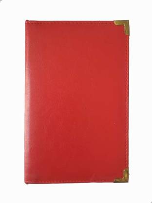 Greeshma Leather Restaurant, Hotel Guest Check Bill Presenter Holder, Bill Folder, Leather(Set of 5)