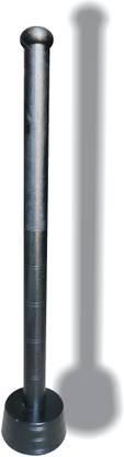 Super king sports Classic Iron Macebell/Mugdar/Gada/Indian Club Black Indian Clubs