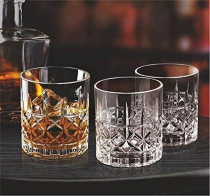 P G IMPEX (Pack of 6) p g -1 Glass Set Whisky Glass