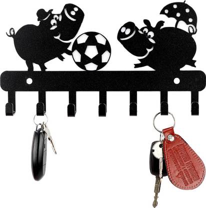 Flipkart SmartBuy Bad_Piggies-Metal-Keyholder_FSB Stainless Steel Key Holder
