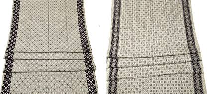 Malani Print Printed White Lungi