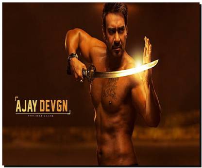SKY DOT ajay devgan shirtless body Non Slip Base Mousepad