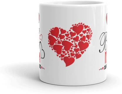 Chitrangi Craft Craft Be mine forever Printed White Coffee Best Gift to Your Girlfriend Boyfriend Friend Wife Husband - 350 ml (CC0208) Ceramic Coffee Mug