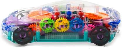 Tenmar Unique Transparent Concept car 3D Super Car Toy