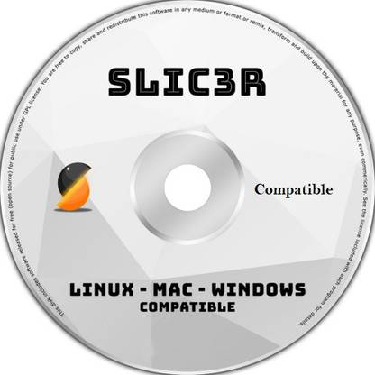 COMPATIBLE Slic3r - 3D Printer Printing CAM CAD 3D Design STL OBJ AMF G-Code Software CD