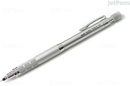 UNI Mechanical Pencil Kurutoga Roulette Model, Silver, 0.5 mm (M510171P.26) Pencil