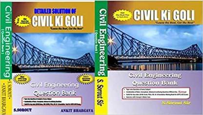 Civil Ki Goli Civil Engineering Question Bank + Detailed Solutions Combo (Set Of 2 Books)