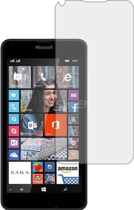 Fasheen Tempered Glass Guard for MICROSOFT LUMIA 640 (Shatterproof, Matte Finish)