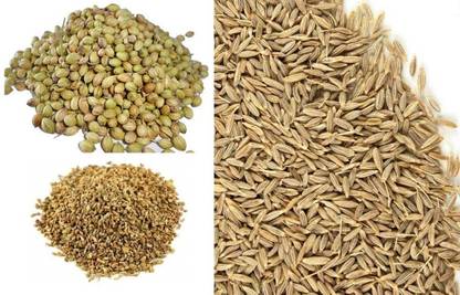 SSV Collections Combo of Dhaniya Powder, Bhuna Jeera and Bhuna Ajwain