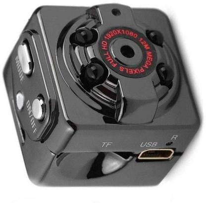 ALA SQ8 SQ8 Mini HD Camera Night Vision Motion Detection 1920*1080 FHD Video Recorder (Black, 12 MP) Sports and Action Camera