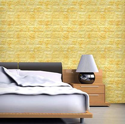 ODELEE 3D BRICK YELLOW/WHITE MRB PCK 5 Pack of 5