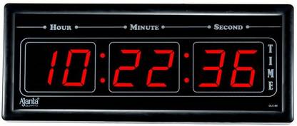AJANTA Digital 10.2 cm X 20.3 cm Wall Clock