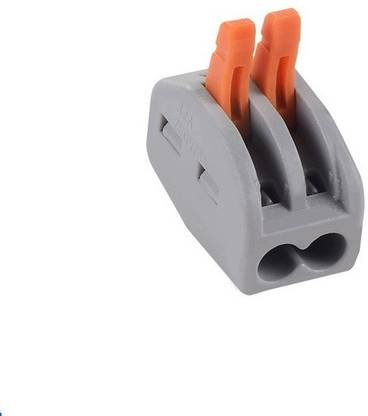 MERKEL 10pcs / 1 in 1 out Universal Wiring Cable Connector Push-in Conductor Terminal Connector Wire Connector