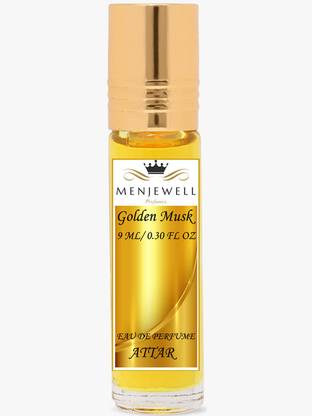 Menjewell Golden Musk Attar/ Perfume Floral Attar
