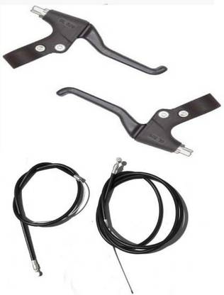 LA Traders BICYCLE POWER BREAK LEVER WITH WIRE SET OF COMBO Bicycle Brake Disk