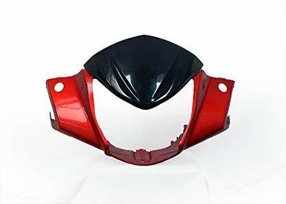 zalak Front Visor for Maestro Edge (red) Bike Headlight Visor