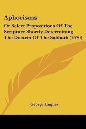 Aphorisms